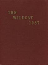1937 Zaneis Consolidated High School Yearbook from Wilson, Oklahoma cover image
