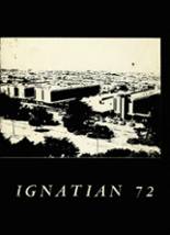 St. Ignatius College Preparatory School 1972 yearbook cover photo