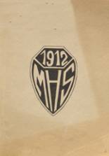 1912 Mondovi High School Yearbook from Mondovi, Wisconsin cover image