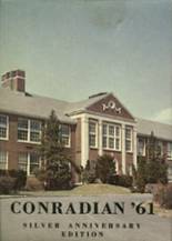 Conrad High School 1961 yearbook cover photo