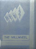 Milledgeville High School 1957 yearbook cover photo