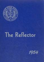 1954 Union High School Yearbook from Union, Maine cover image