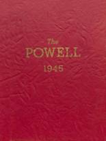 Powell County High School 1945 yearbook cover photo