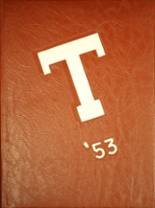 Thorp High School 1953 yearbook cover photo