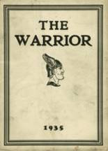 Warwood High School 1935 yearbook cover photo