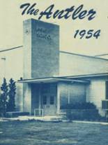 White Deer High School 1954 yearbook cover photo