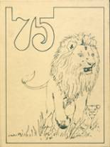 North Hunterdon High School 1975 yearbook cover photo