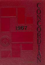 Concord High School 1967 yearbook cover photo