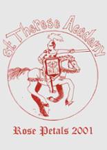 2001 St. Teresa's Academy Yearbook from San antonio, Texas cover image