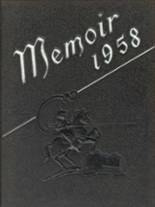 Manchester High School  1958 yearbook cover photo