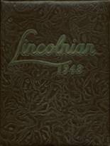 Lincoln High School 1948 yearbook cover photo