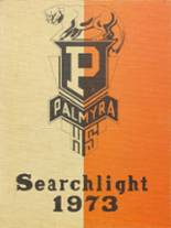 Palmyra High School 1973 yearbook cover photo