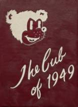 Olney High School 1949 yearbook cover photo