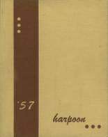 Harlan Community High School 1957 yearbook cover photo