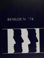 Benilde-St. Margarets High School 1974 yearbook cover photo