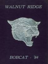 Walnut Ridge High School 1984 yearbook cover photo