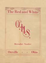 Orrville High School 1916 yearbook cover photo