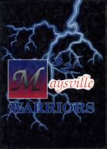 Maysville High School 1992 yearbook cover photo