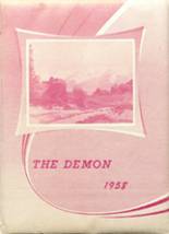 Buena Vista High School 1958 yearbook cover photo