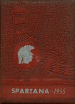 1955 Springfield High School Yearbook from Akron, Ohio cover image