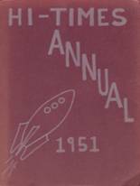 Wellington High School 1951 yearbook cover photo