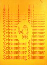Schaumburg High School 1973 yearbook cover photo