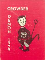Crowder High School 1979 yearbook cover photo