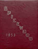 1953 Glouster High School Yearbook from Glouster, Ohio cover image