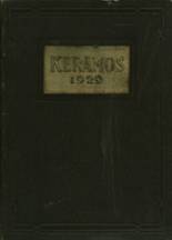 East Liverpool High School 1929 yearbook cover photo