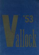 Pollock High School 1953 yearbook cover photo