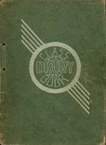 Drury High School 1936 yearbook cover photo
