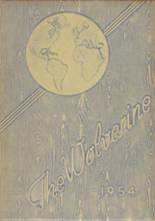 Godwin Heights High School 1954 yearbook cover photo