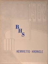 Broadalbin High School 1962 yearbook cover photo