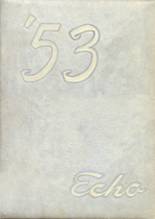 1953 Edgewood High School Yearbook from Ashtabula, Ohio cover image