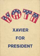 St. Xavier School 1973 yearbook cover photo