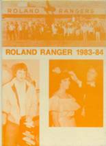 Roland High School 1984 yearbook cover photo