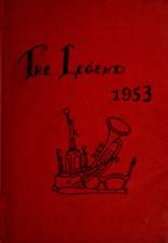 Geneva High School 1953 yearbook cover photo