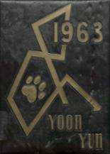 Union High School 1963 yearbook cover photo