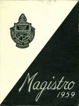 Austin Catholic Preparatory School 1959 yearbook cover photo
