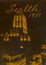 Broadway High School 1937 yearbook cover photo