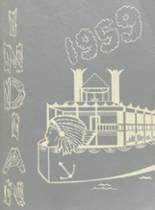 Chesaning Union High School 1959 yearbook cover photo