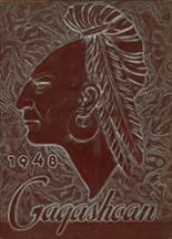 E. Rochester-Obourn High School 1948 yearbook cover photo