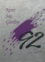 1992 Benton Central High School Yearbook from Oxford, Indiana cover image