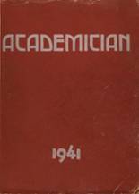 Utica Free Academy 1941 yearbook cover photo