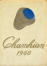 Chamblee High School 1960 yearbook cover photo