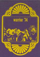 Wakonda High School 1974 yearbook cover photo