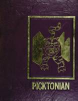 Pickerington High School 1984 yearbook cover photo