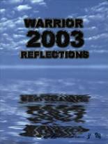 Warrior Run High School 2003 yearbook cover photo