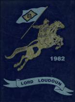 1982 Loudoun County High School Yearbook from Leesburg, Virginia cover image