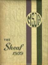 Mt. St. Joseph Academy 1959 yearbook cover photo